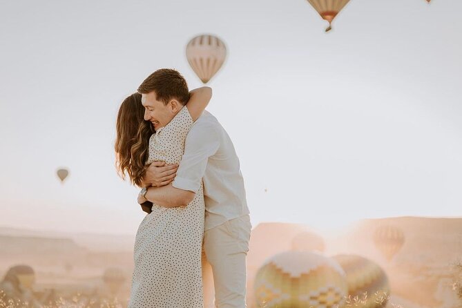 Marriage Proposal and Photoshoot in Cappadocia with Balloon view - Timing and Weather: Sunrise, Snow, and Wind Changes the Plan