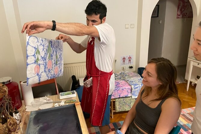 Paint on Water - Authentic Turkish Art Experience at Local Home - Price and value: $58 for real technique time