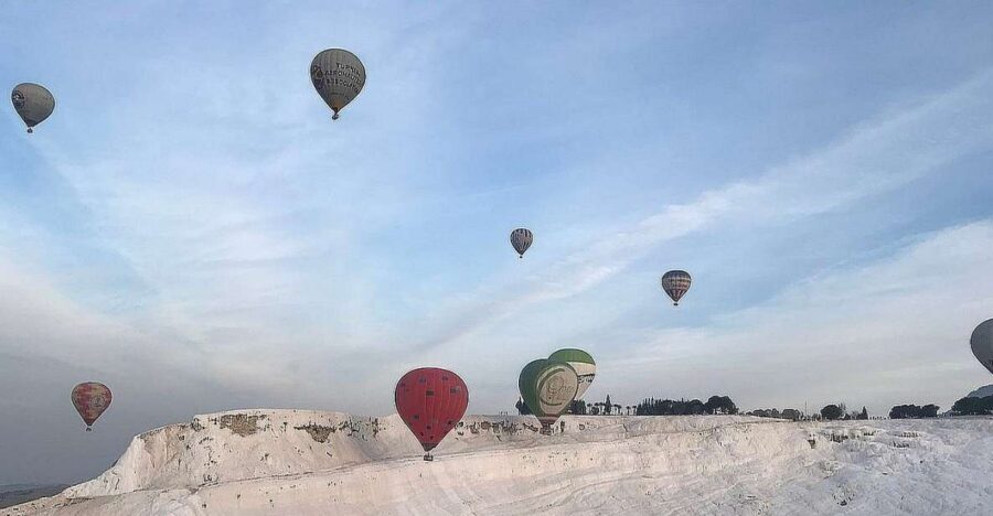 Pamukkale Day Tour With Flights and Transfers from Istanbul - The Travertines Walk: Barefoot White Limestone and the Big Moment
