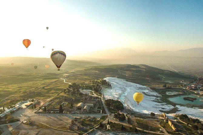 Pamukkale Hot Air Balloon Flight - Why Pamukkale Works So Well From the Sky