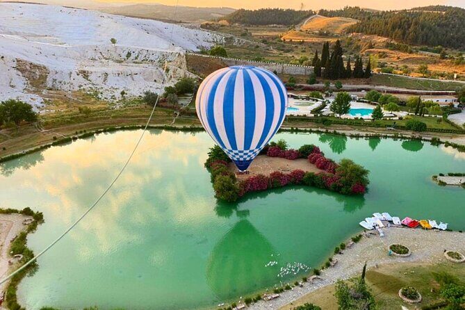 Pamukkale : Hot Air Balloon Sunrise Flight w/Transfer - Watching the balloons go up: what the ground stage is like