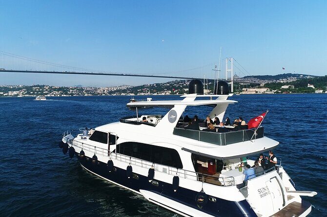 Private Bosphorus Sightseeing Cruise on Luxury Yacht - What you get on the yacht: coffee, lemonade, sweets, and bottled water