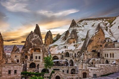 Private: Cappadocia All in One Day - Stop One: Fairy Chimneys viewpoint over Göreme and the “why” behind the shapes