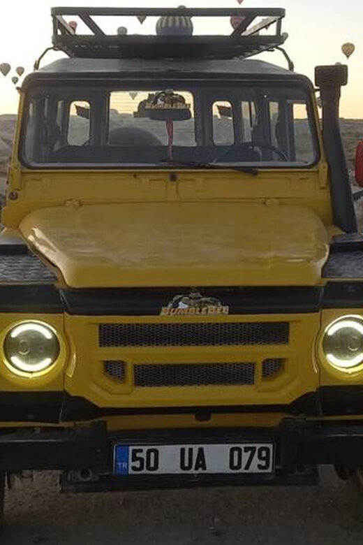 Private Cappadocia Jeep Safari Tour - Hotel pickup from Göreme, Uçhisar, and other central towns