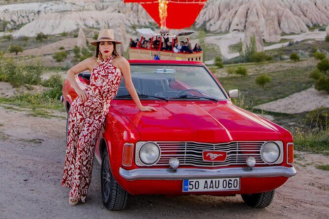 Private Classic Car Sunrise Balloon Chasing Experience - Stop 1: Göreme Classic Car Pickup to the Balloon Takeoff Point and Valley Photo Stops