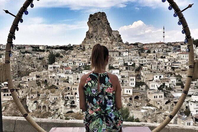Private Guided Customizable Cappadocia Tour - Mustafapaşa and table-mountain scenery on the way south