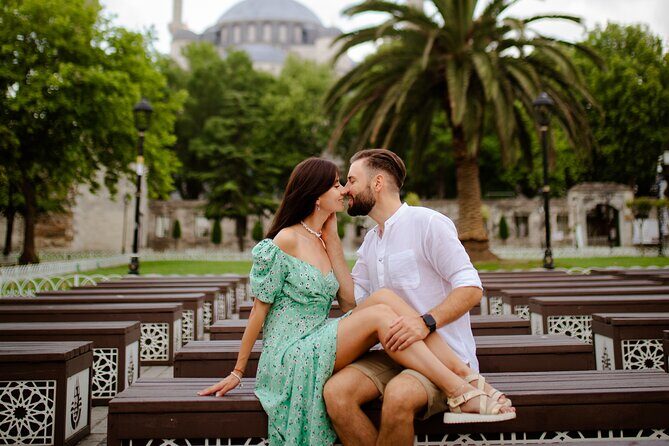 Private Photoshoot in Istanbul – Capture Your Memories - Ortaköy and the Bosphorus Bridge Look: Your Mosque-Plus-Water Combo