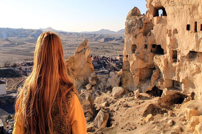 Private, South Cappadocia Day Tour - Underground City - Göreme Panorama: setting the stage above the cave houses