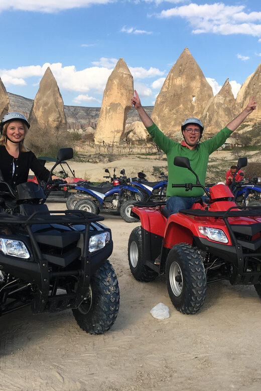 Quad Bike Safari Cappadocia - Girls Monastery: a calm start with church-and-graves energy