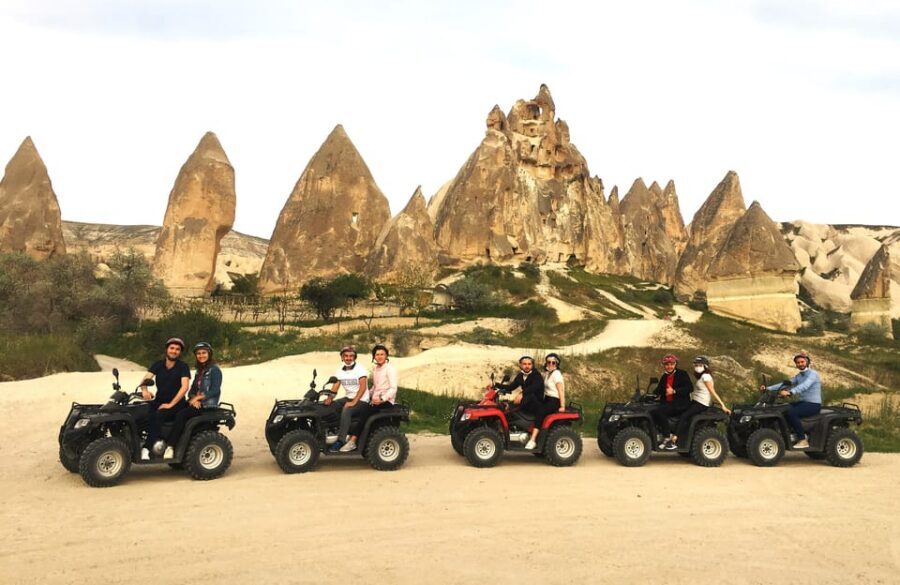 Quad Bike Safari Cappadocia - Red & Rose Valley panorama: where sunset photos are the point