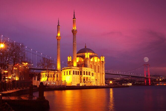 Romantic Night Cruise Live Violinist - Çırağan Palace: marble grandeur and a reminder of political power