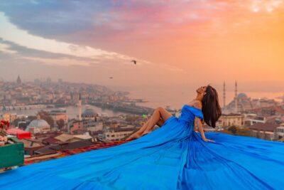 Rooftop Flying Dress Photo Shoot in Istanbul - What’s Included vs. What You’ll Pay Separately