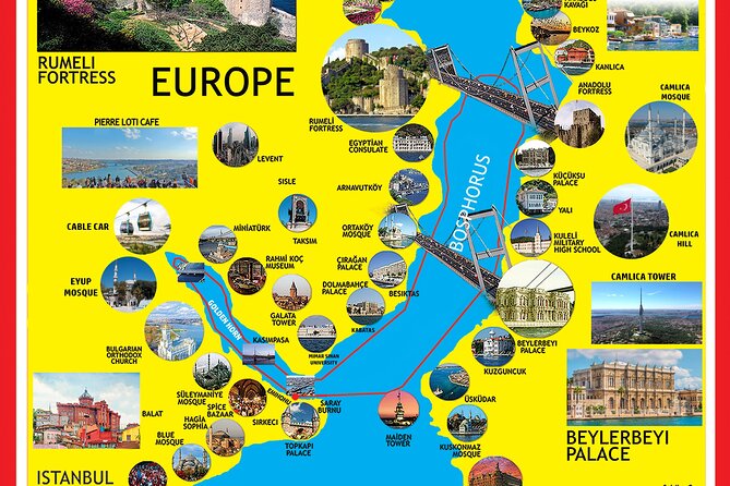 Short Bosphorus Cruise Tour With Hotel Pickup And Audio Guide - What you’ll see: forts, palaces, mosques, and scenic shoreline angles