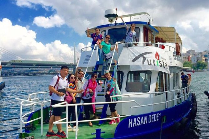 Short Guided Bosphorus and Golden Horn Boat Tour - On the Boat: The 1.5-Hour Bosphorus Cruise Experience