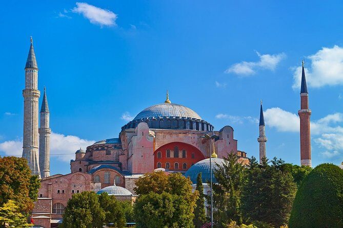 Small Group Istanbul Full-Day Shore Excursion: Hagia Sophia, Topkapi Palace, Blue Mosque, Hippodrome and Grand Bazaar - Hagia Sophia Grand Mosque: Dome Views, Court-System Energy, and How to Prepare