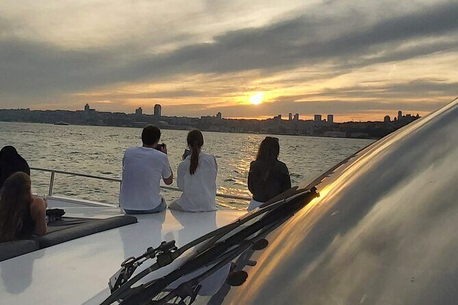 Sunset Cruise on Luxury Yacht with Transfers - Maiden’s Tower to Galata: iconic silhouettes over the water