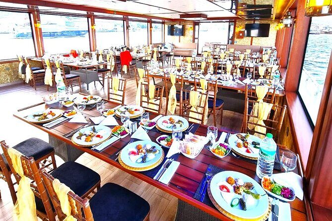 Sunset Cruise with Dinner in Bosphorus - Asian shore sights: Küçüksu Pavilion, Anadoluhisarı, Beylerbeyi