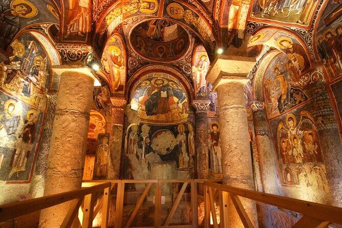 Top Sites of Cappadocia:Red Tour with Underground City Visit - Göreme Open-Air Museum: Frescoes, Churches, and Real “Byzantine Time”