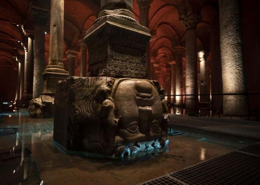 Topkapi Palace, Hagia Sophia & Basilica Cistern Combo Ticket - Basilica Cistern: skip the line, then follow the Roman engineering story
