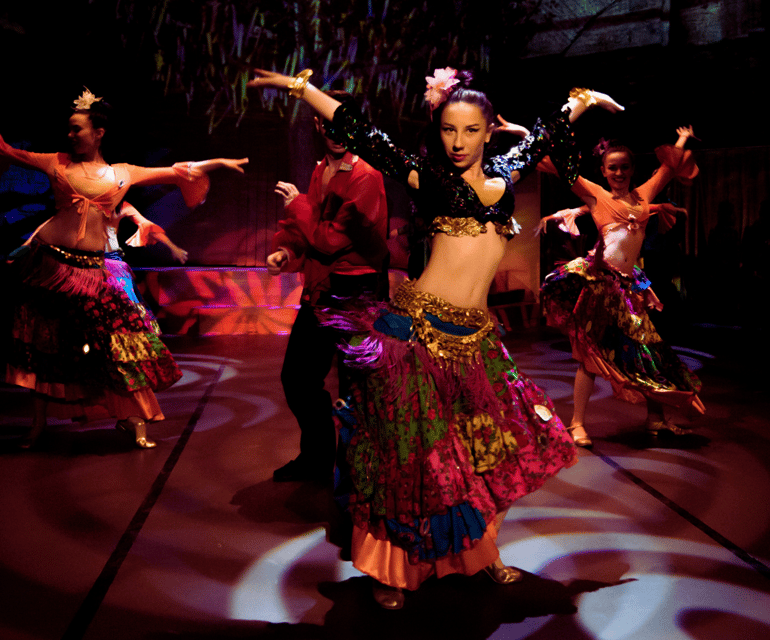 Turkish Dance Show at Hodjapasha Cultural Centre in Istanbul - Viewing comfort and stage lighting in a small, close-up room