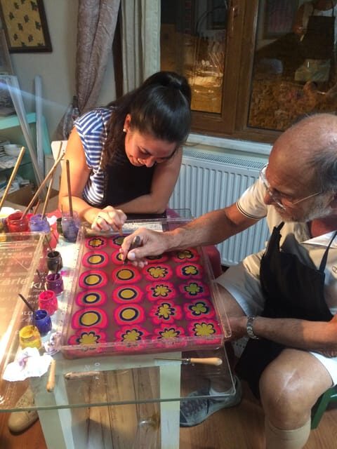 Turkish Marbling Paper Ebru Art Workshop - What You Take Home: Multiple pieces, not just one postcard