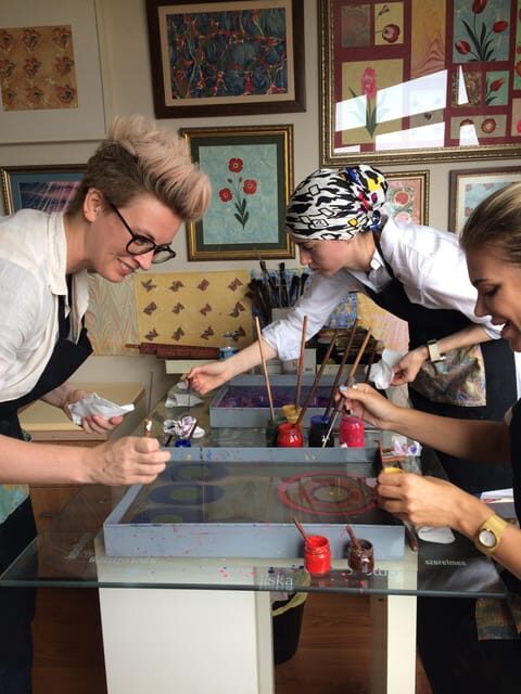 Turkish Marbling Paper Ebru Art Workshop - Ebru Marbling, in Plain Terms: Why it feels so calming