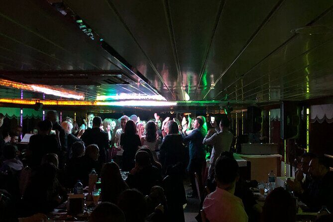 Turkish Night on the Bosphorus - Ortaköy from the sea: that middle-village vibe looks different at night