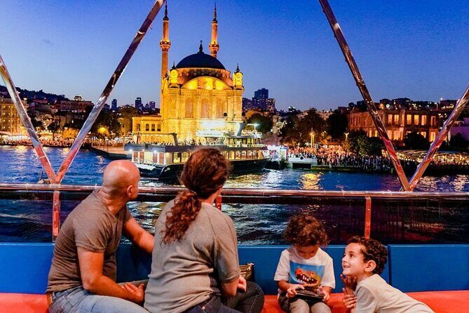 Turkish Night Tour on the Bosphorus w/Private table and pick-up - Fatih Sultan Mehmet Bridge (Second Bosphorus Bridge)