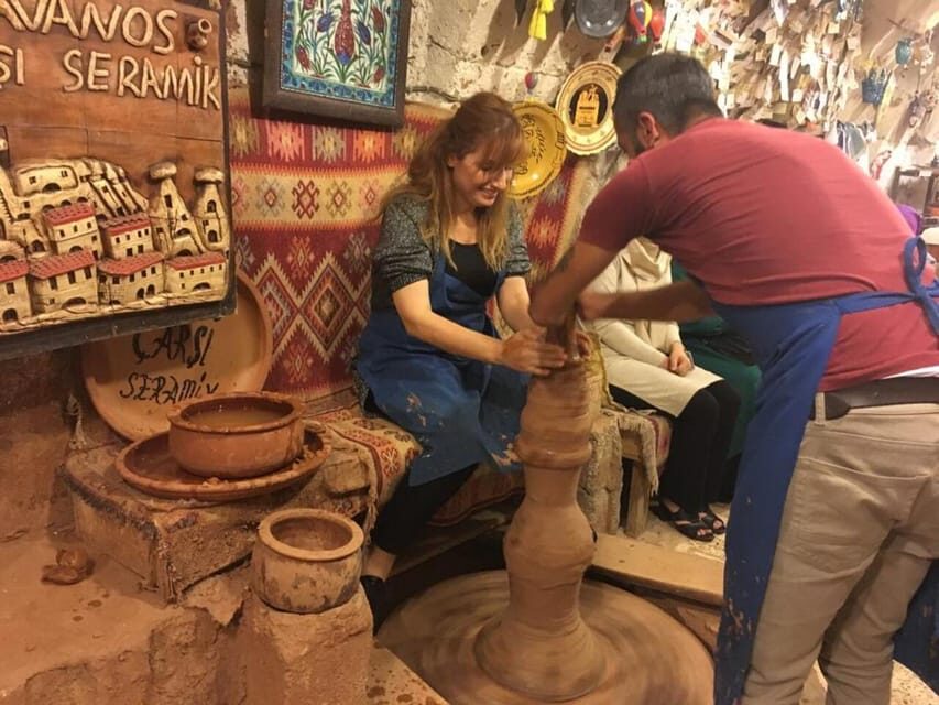 Visit to Cappadocia ceramic workshop and carpet store - Who should do this craft tour (and who might skip)